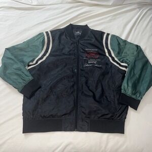 Jewel House MENS Size 2XL Long Sleeve Savage Zip Up Coat Gym Respect Loyalty